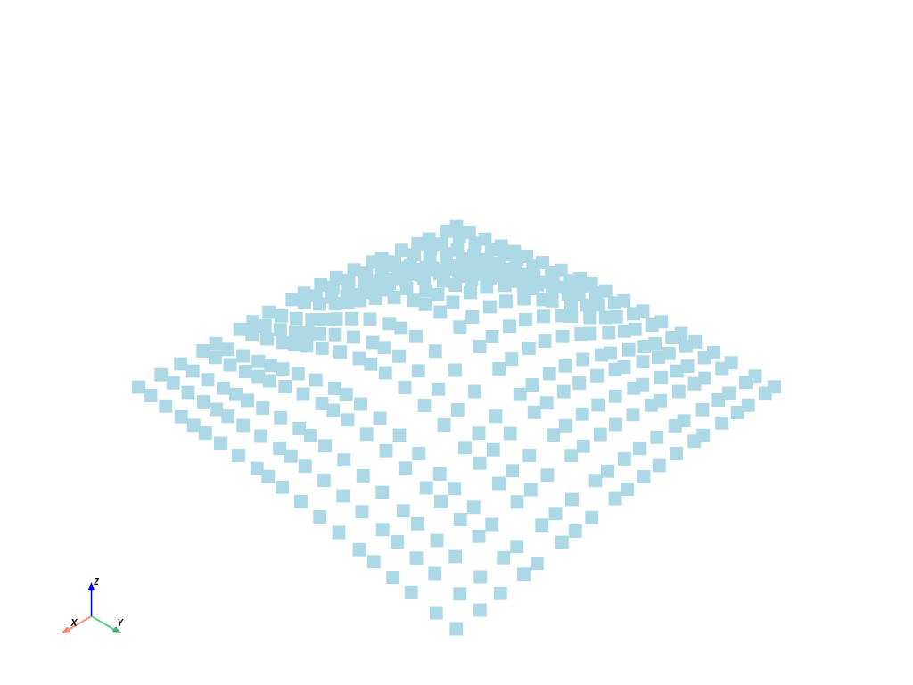 d create tri surface